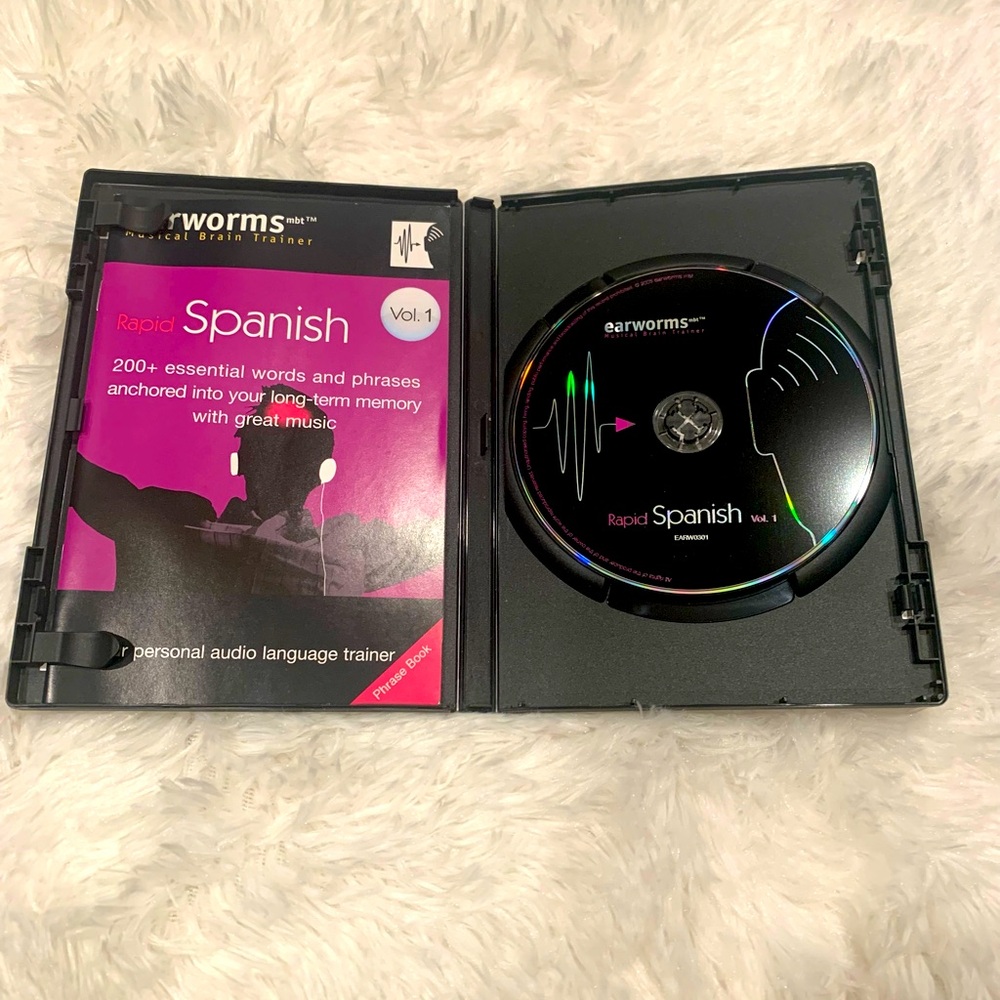 Spanish Learning DVD-NWOT